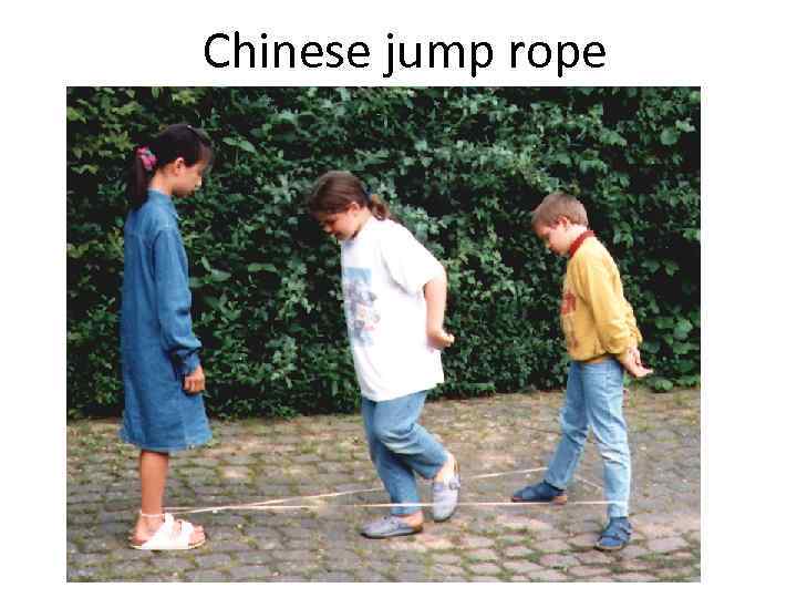 Chinese jump rope 