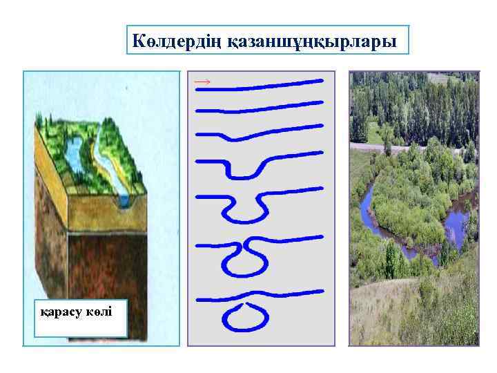 Көлдердің қазаншұңқырлары қарасу көлі 