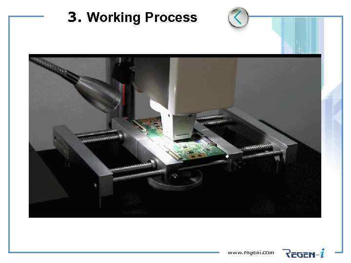 3. Working Process www. regeni. com 