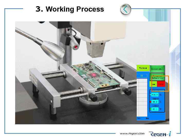 3. Working Process www. regeni. com 