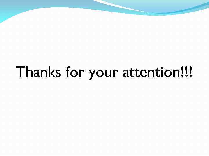 Thanks for your attention!!! 