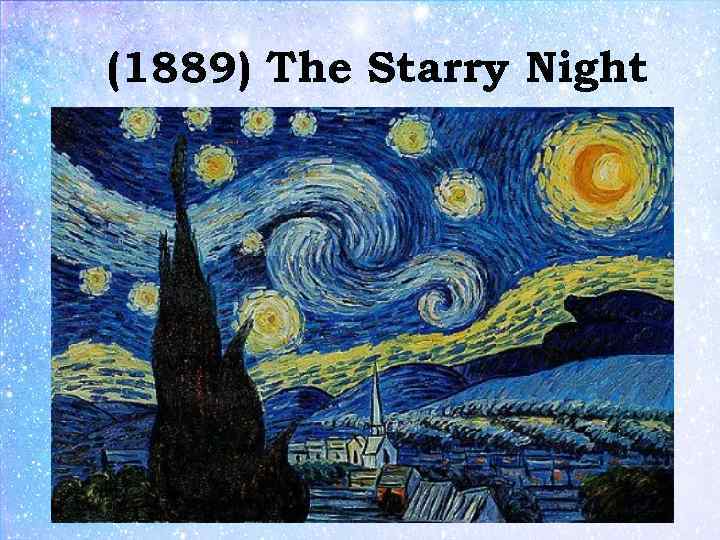 (1889) The Starry Night 