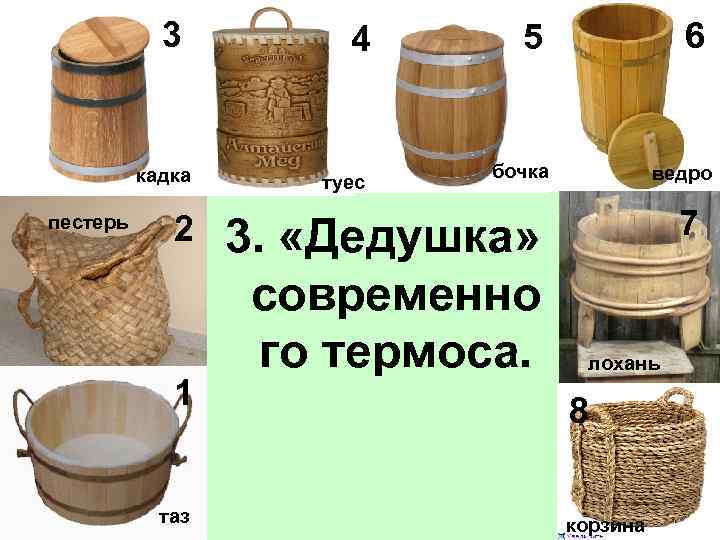 Заходи в кадку. Кадка в древней Руси. Дедушка современного термоса краеведение. История кадка. Домашняя утварь кадка.