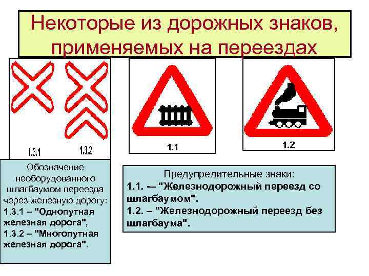 Презентация железнодорожные переезды