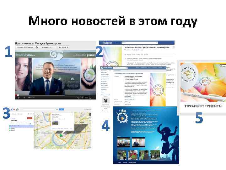 Много новостей в этом году 