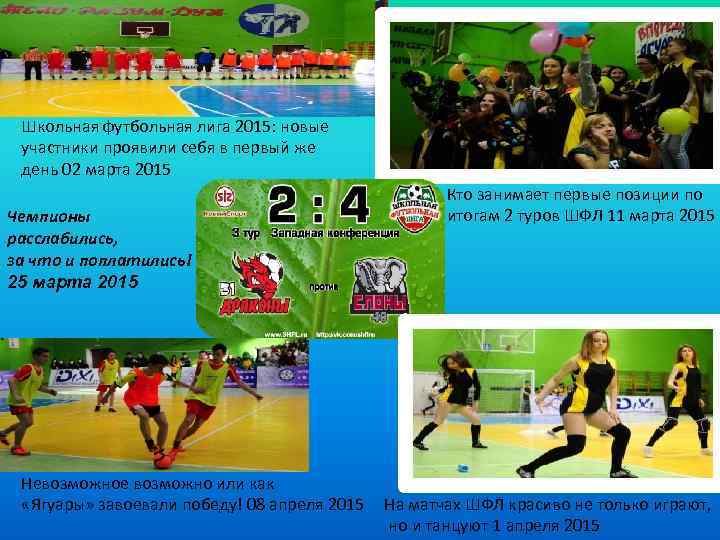 Школьная футбольная лига 2015: новые участники проявили себя в первый же день 02 марта