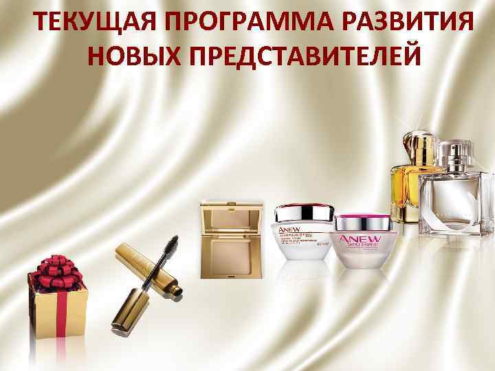 ТЕКУЩАЯ ПРОГРАММА РАЗВИТИЯ НОВЫХ ПРЕДСТАВИТЕЛЕЙ 