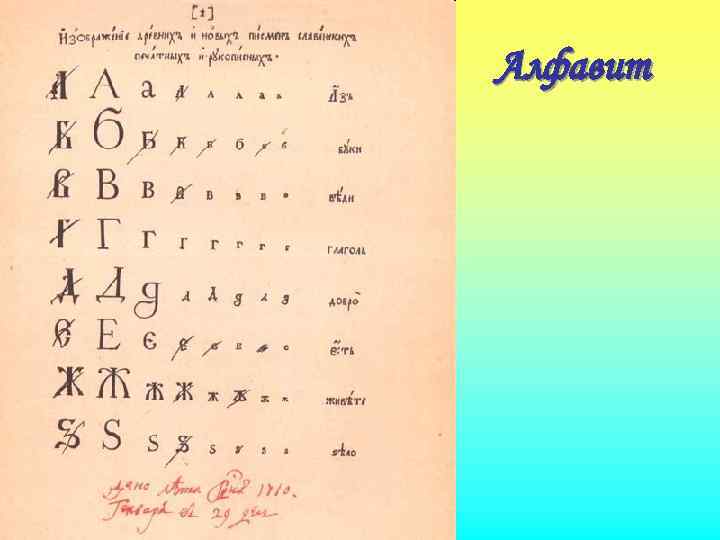 Алфавит 