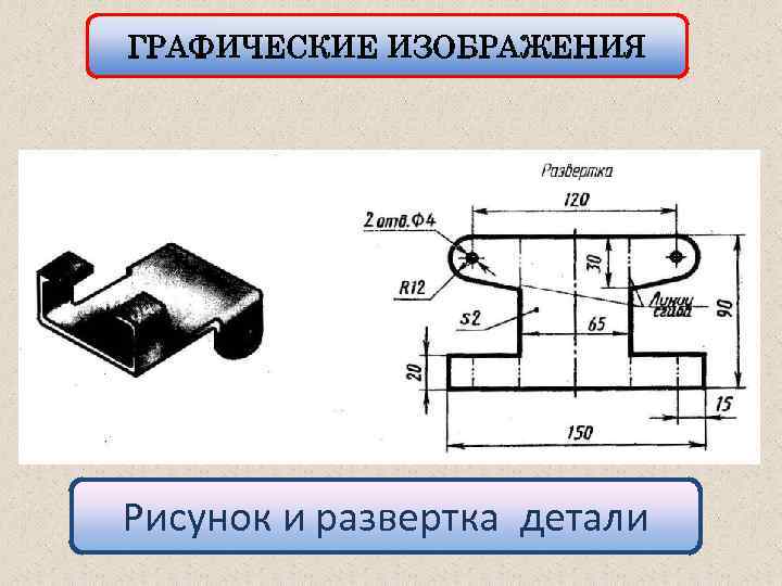 Виды графического изображения детали