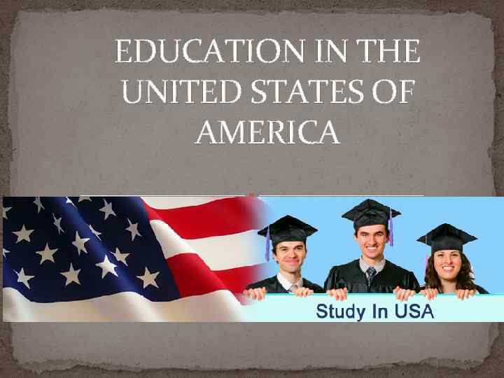 education in usa topic