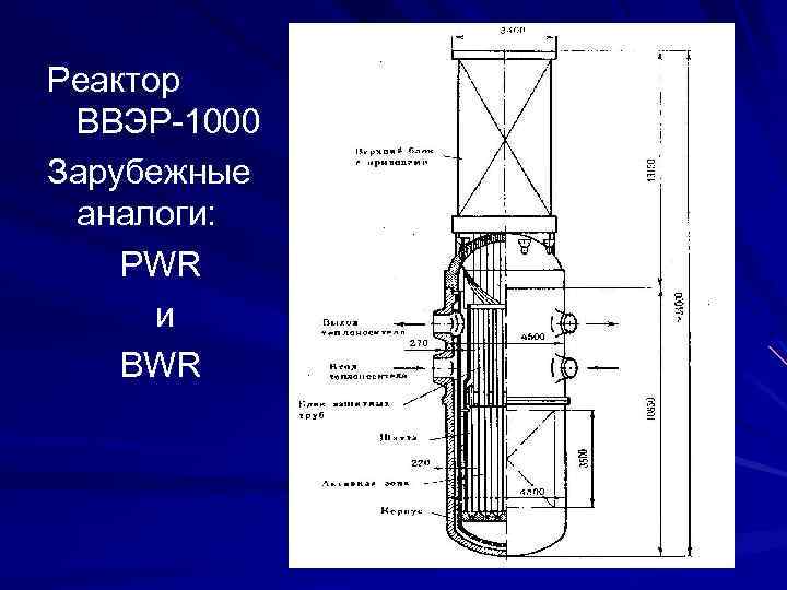 Реактор ВВЭР-1000 Зарубежные аналоги: PWR и BWR 
