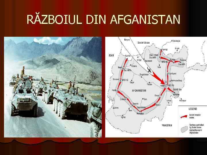 RĂZBOIUL DIN AFGANISTAN 
