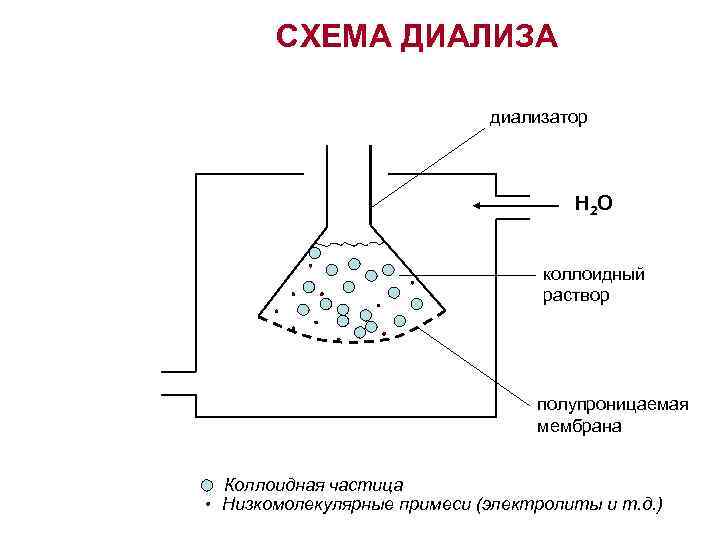 Диализ схема проведения