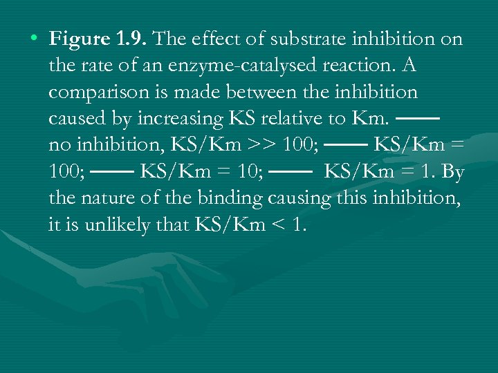  • Figure 1. 9. The effect of substrate inhibition on the rate of