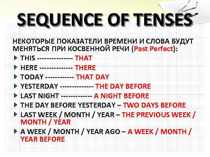 Косвенная речь презентация 9 класс английский