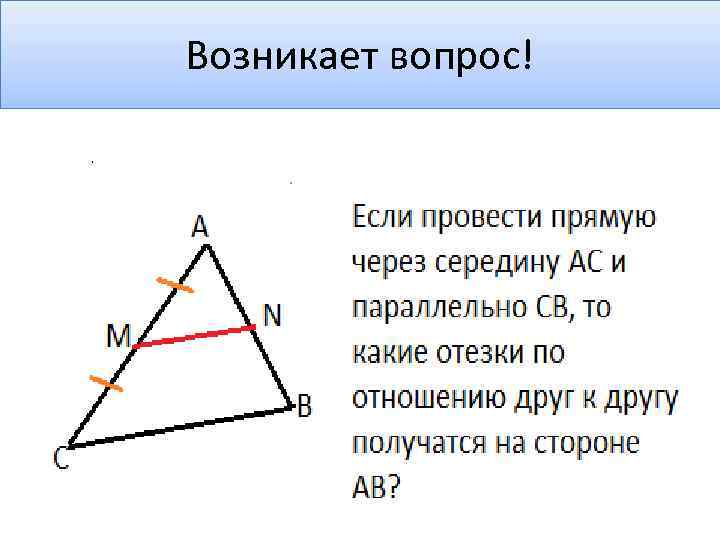 Возникает вопрос! 