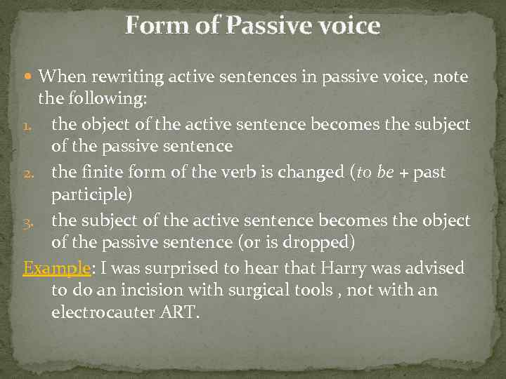 Equipment and instruments of dental clinic The Passive Voice