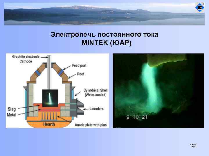 Электропечь постоянного тока MINTEK (ЮАР) 132 