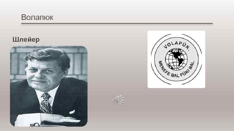 Волапюк Шлейер 