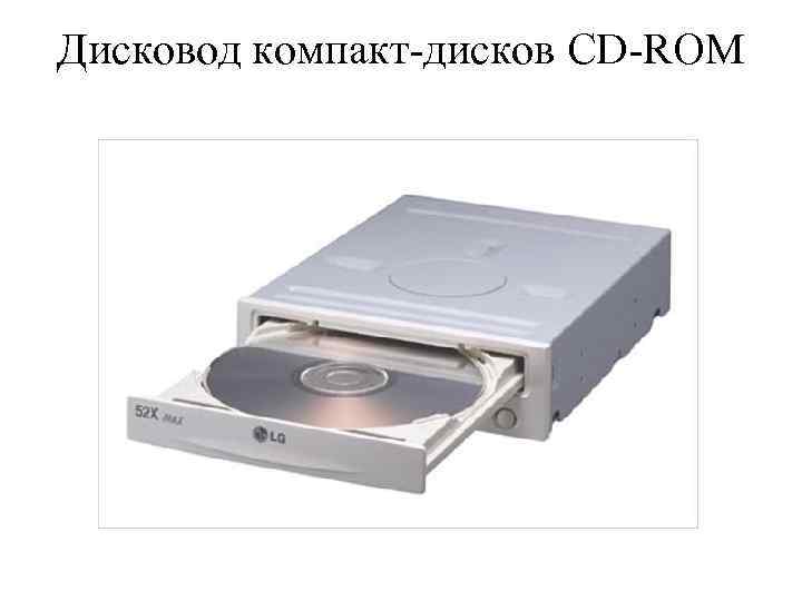 Дисковод компакт-дисков CD-ROM 