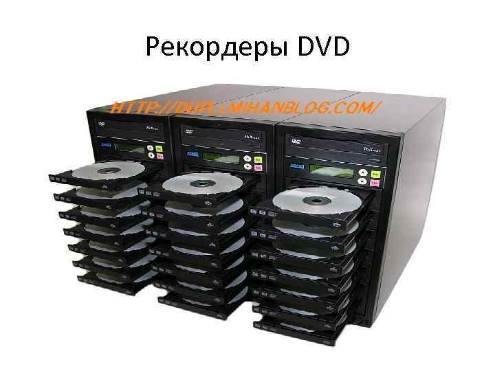 Рекордеры DVD 