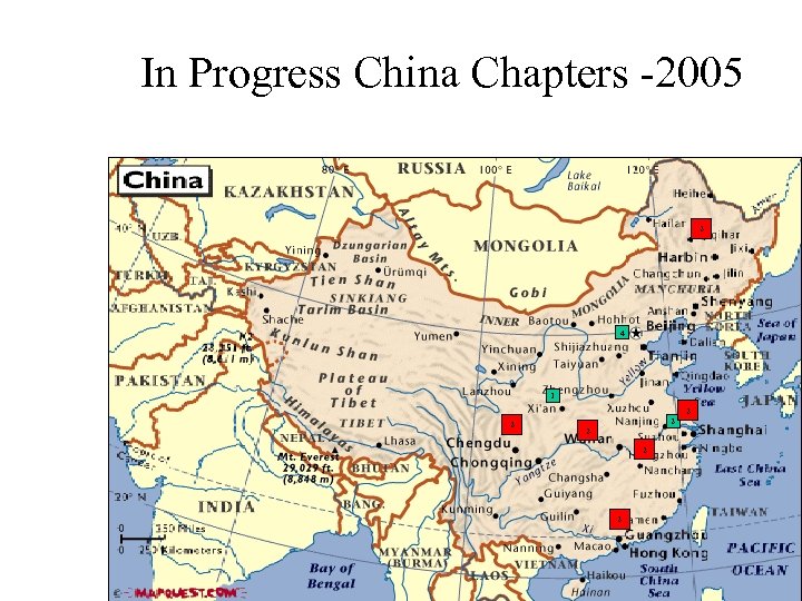 In Progress China Chapters -2005 2 4 1 2 2 2 