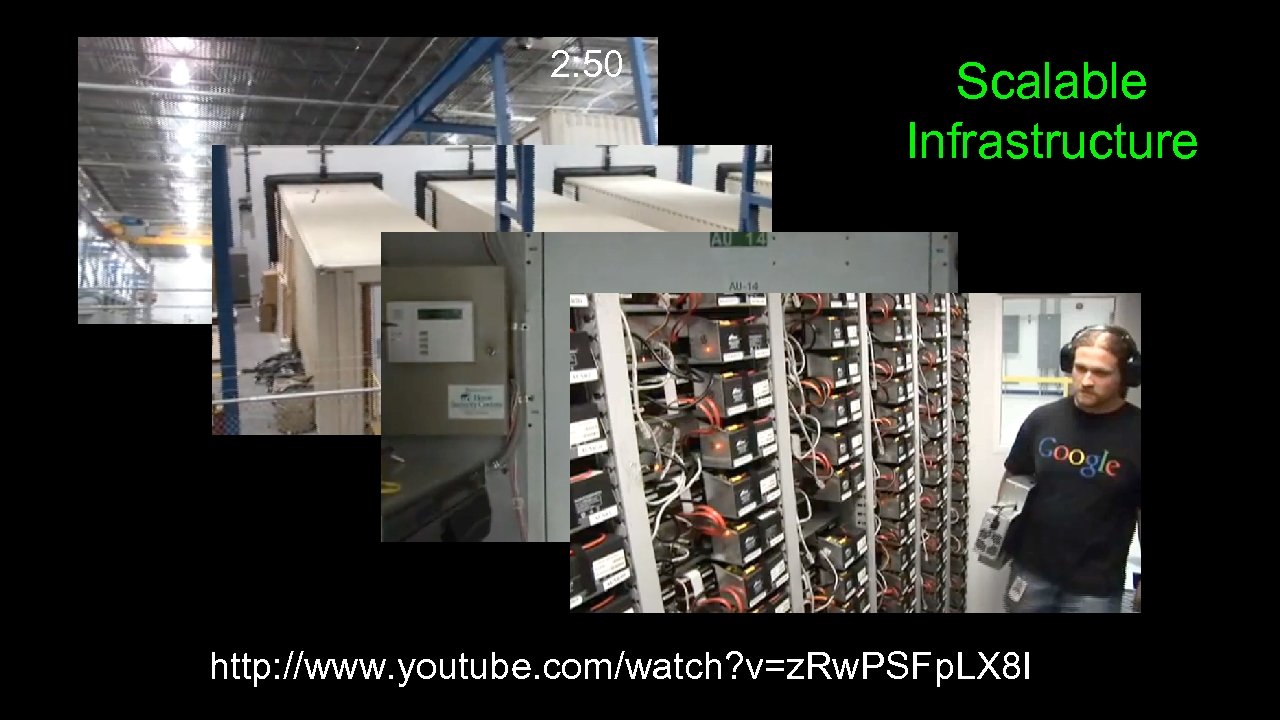 2: 50 Scalable Infrastructure http: //www. youtube. com/watch? v=z. Rw. PSFp. LX 8 I