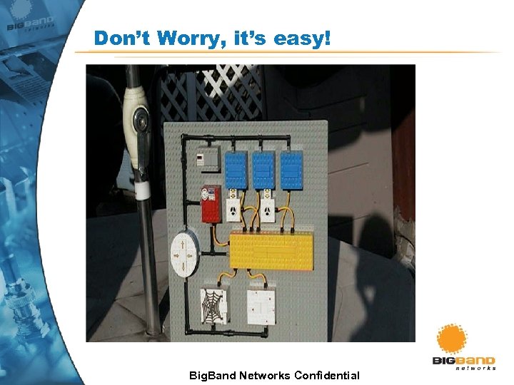 Don’t Worry, it’s easy! Big. Band Networks Confidential 