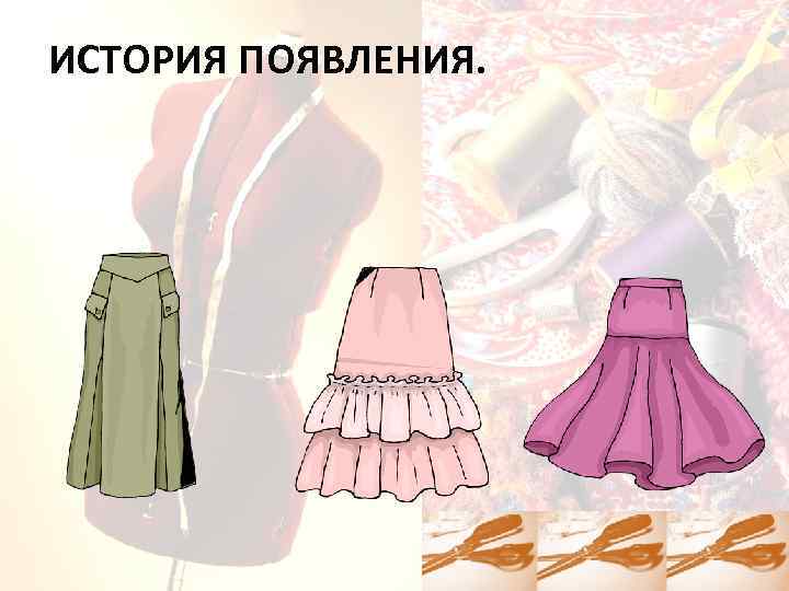 ИСТОРИЯ ПОЯВЛЕНИЯ. 