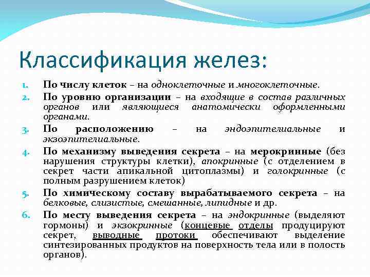 Железы классификация. Классификация желез по количеству клеток. Классификация желез по числу клеток. Классификация железистых клеток.