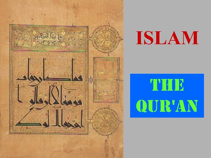 ISLAM the Qur'an 