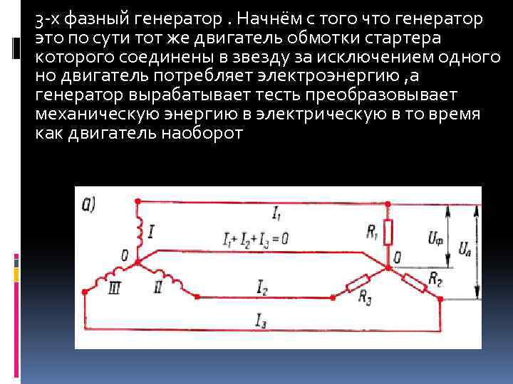 3 -х фазный генератор. Начнём с того что генератор это по сути тот же