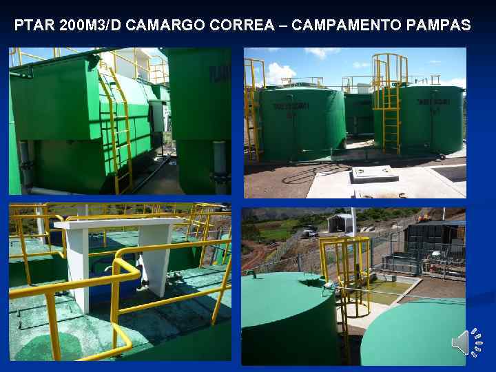 PTAR 200 M 3/D CAMARGO CORREA – CAMPAMENTO PAMPAS 