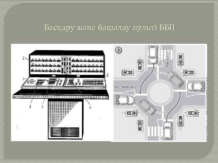 Басқару және бақылау пульті ББП 