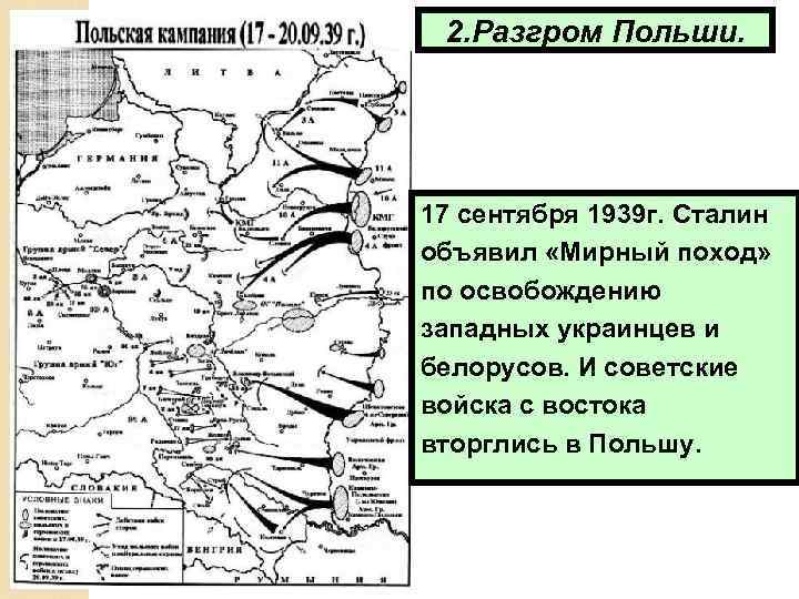 План захвата польши 1939