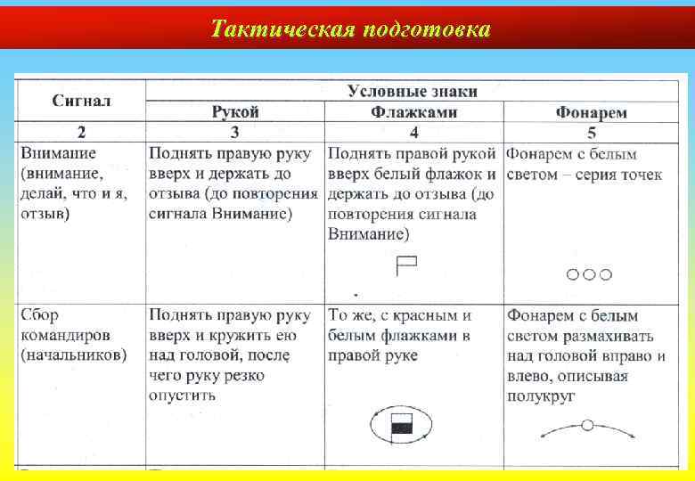 Тактическая подготовка 