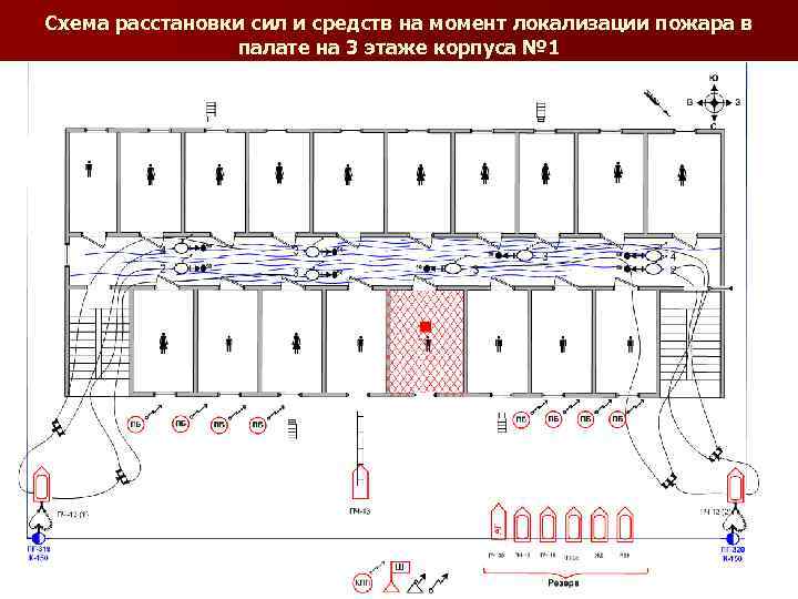 Таблица возможных схем площадей пожара