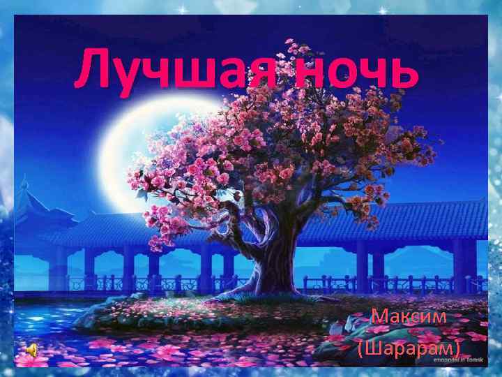 Лучшая ночь Максим (Шарарам) 