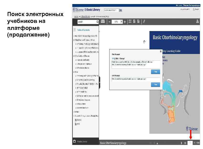 Поиск электронных учебников на платформе (продолжение) 