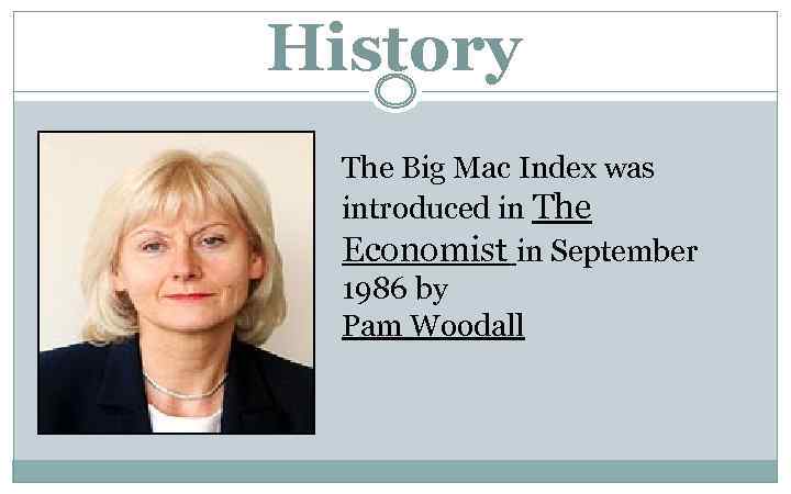 what is big mac index economist
