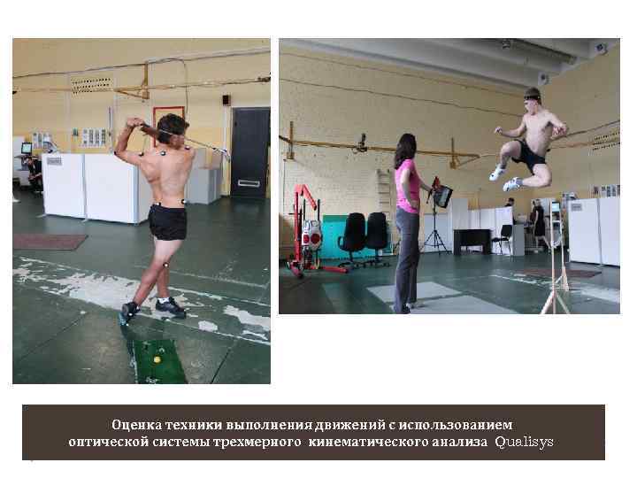 36 Оценка техники выполнения движений с использованием оптической системы трехмерного кинематического анализа Qualisys 