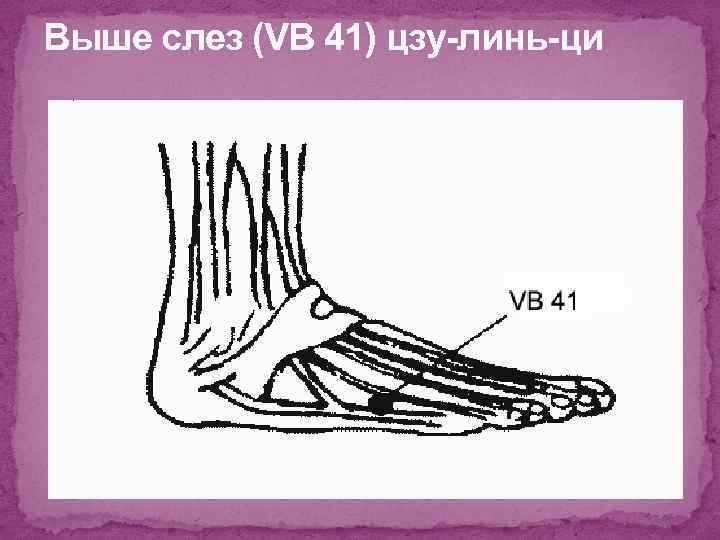 Выше слез (VB 41) цзу-линь-ци 