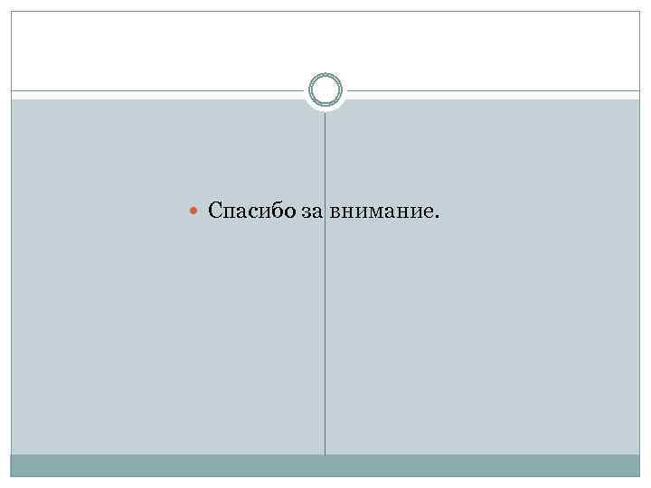  Спасибо за внимание. 
