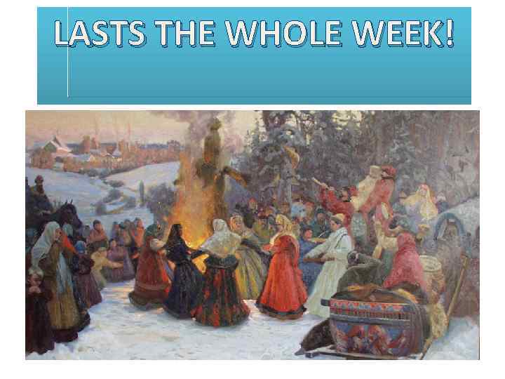 LASTS THE WHOLE WEEK! 