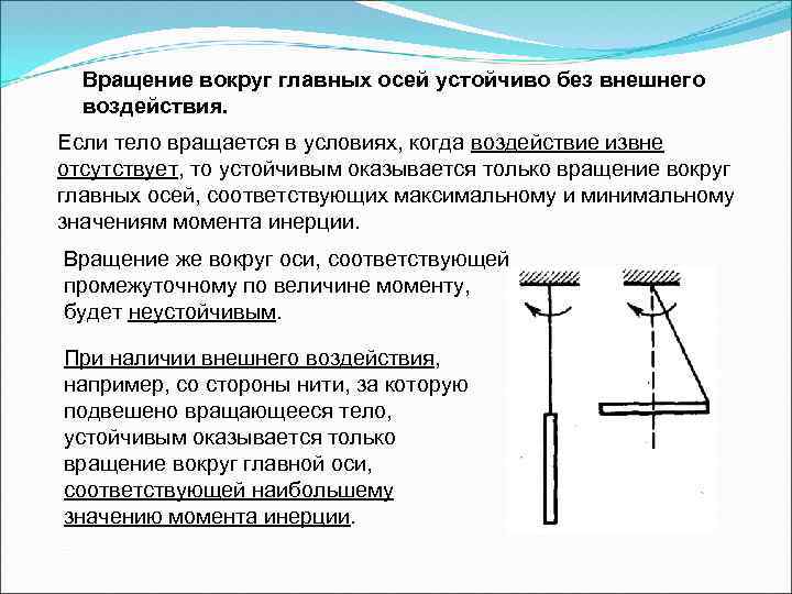 Механика твердого тела. Главная ось вращения. Центральная ось вращения. Как устроена Центральная ось вращения. Практическое применение осей вращения в биологии.