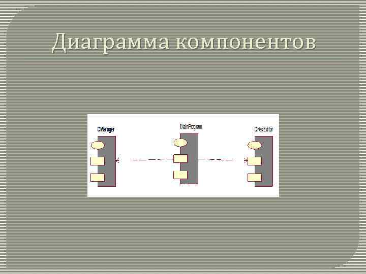Диаграмма компонентов 