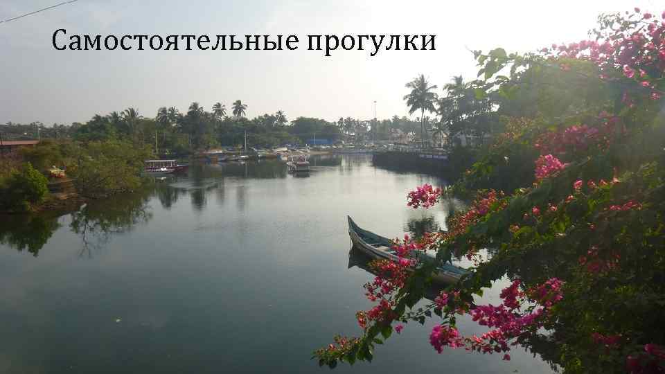 Самостоятельные прогулки 