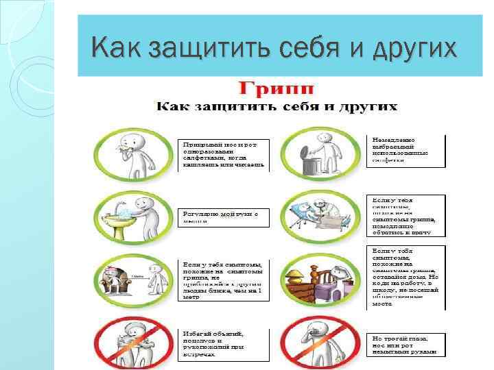 Как защитить себя и других 