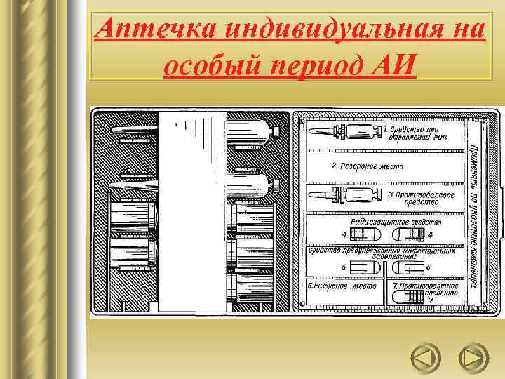 Аптечка индивидуальная на особый период АИ 