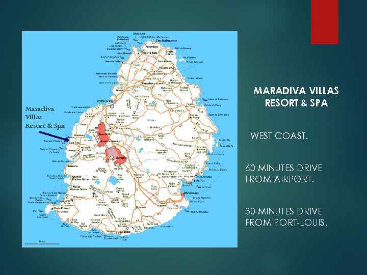Maradiva Villas Resort & Spa MARADIVA VILLAS RESORT & SPA WEST COAST. 60 MINUTES